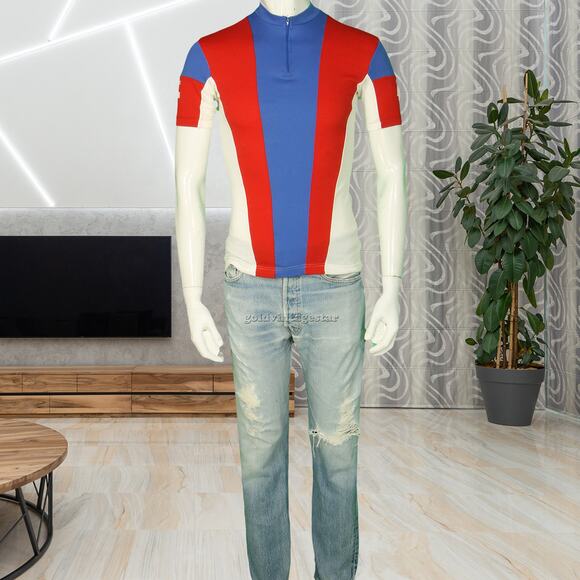 Vintage Descente Japan Stripe Cycling Jersey - Picture 3 of 10